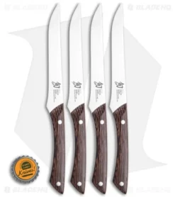 Shun Shima Natural 5" 4-Piece Steak Knife Set - DMS0435 -Shun Shun Shima Natural 4 Piece Steak Knife Set DMS0435 BHQ 117735 jr bottlecap