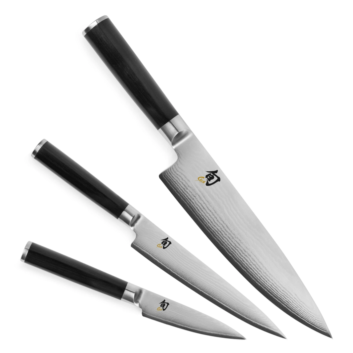 Shun Classic 3 Piece Knife Set 4 Shun Classic 3 Piece Knife Set - Image 4