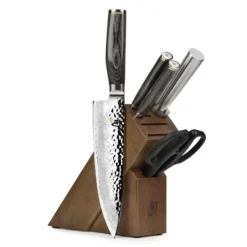 Shun Premier Grey 6 Piece Knife Block Set -Shun ShunPremierGrey6PieceKnifeBlockSet scaled