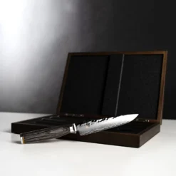 Shun Premier Grey 4 Piece Steak Knife Set -Shun TDMS0400G outofbox2 scaled