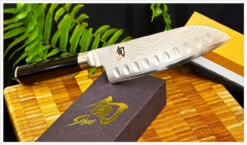 Shun - Classic 7" Hollow Ground Santoku 5 Shun - Classic 7" Hollow Ground Santoku -Shun dm 0718pic3 01629.1590705481