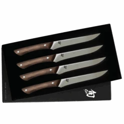 Shun Shima Natural 4-Piece Steak Knife Set
