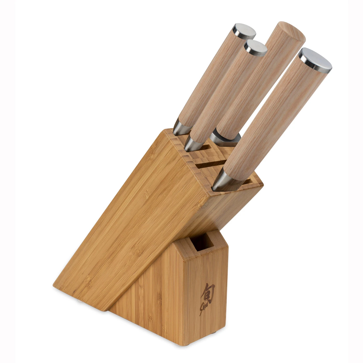 Shun Classic Blonde - 5 Pc. Starter Knife Block Set 1 Shun Classic Blonde - 5 Pc. Starter Knife Block Set