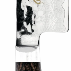 Shun Premier - 5 1/2" Santoku Knife- Personalized Engraving Available -Shun tdm0727 knife bolster